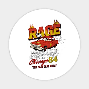 RAGE 84 West loop || "Back" Magnet